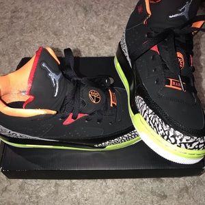 Used ONCE • Brand new NO MARKS • JORDANS WITH BOX